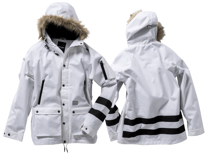HOME :: SNOW BOARD :: TYANDY :: 2017-18 :: EASTERN JACKET WHITE LIMITED