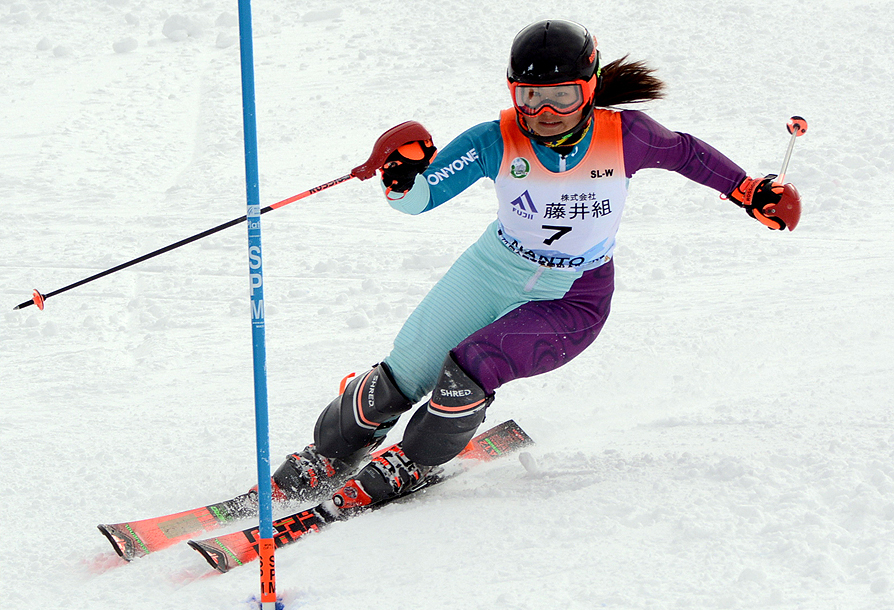 女子SL7位　福島幸歩選手(青森県東奥義塾高等学校3年)