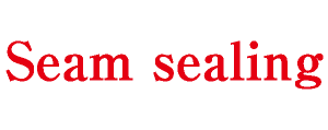 Seam sealing