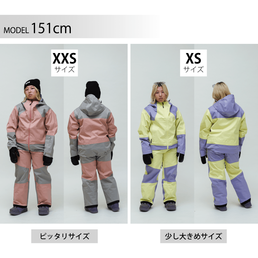 着用感:身長151cm 着用感:身長151cm