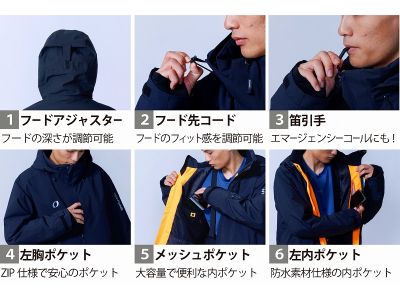 ジャケット詳細機能