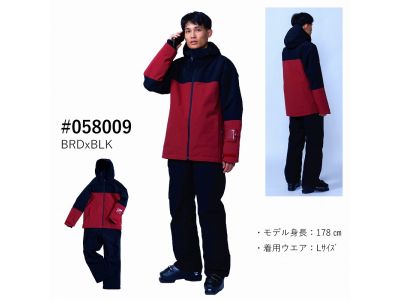 BORDEAUX×BLACK(058×009)