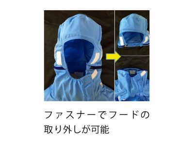 フード脱着機能