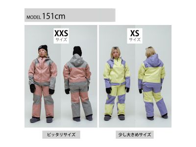 着用感：身長151cm