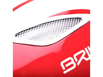 ヘルメット内の通気性を確保するベンチレーション