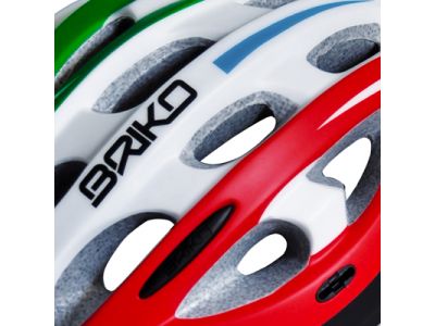 ヘルメット内の通気性を確保するベンチレーション。