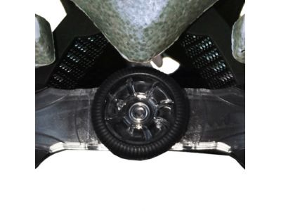 軽量でコンパクト性能も兼ね備える、簡単で確実な着脱を可能にするダイヤル式のフィットシステム。