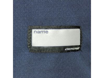 正面左下ネーム記入が可能。