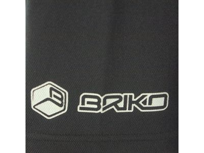 左袖BRIKOロゴ。