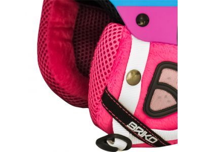 運動中でも簡単にフィッティングを調節することが出来るフィットシステム。 取り外しが出来るので洗濯することができます。