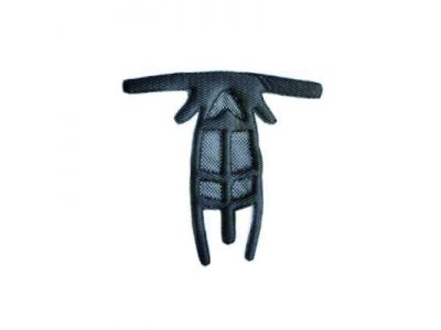 肌への当たりを考慮した素材を採用し、無理なく頭にフィットするパッドを採用しています。