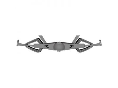 細かい調整が可能で、快適なフィット感を得られるフィットシステム。中央部分のベルトを上下させることでロールフィット自体の位置も設定可能。