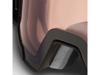 レンズとフレームが一体構造