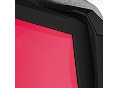 弾性の高いプラスチック素材TR90を採用。