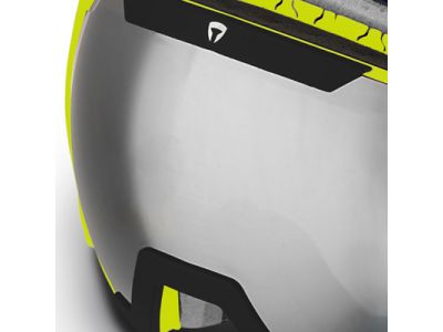 弾性の高いプラスチック素材TR90を採用。