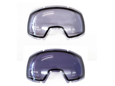 紫外線に反応してレンズ自体の色が変化します。PCGレンズのみ