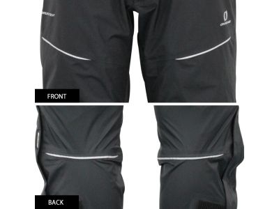 夜間などの暗がりでの視認性を高める再帰反射パーツ付きです。