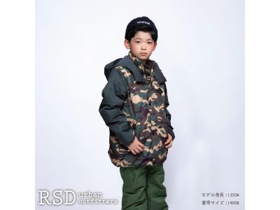 モデル身長:135cm, 着用サイズ:140cm