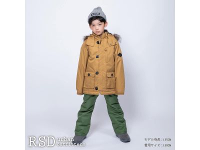 モデル身長:135cm, 着用サイズ:130cm