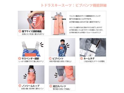 トドラーパンツ機能一覧