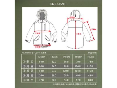 サイズチャート