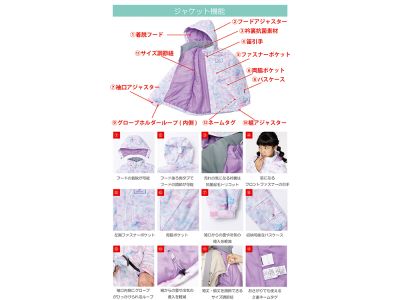 ジャケット機能