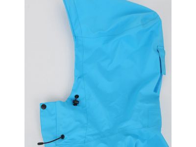 フードアジャスター：フード前のドローコードと後ろのアジャスタータブでフードの大きさを調整可能