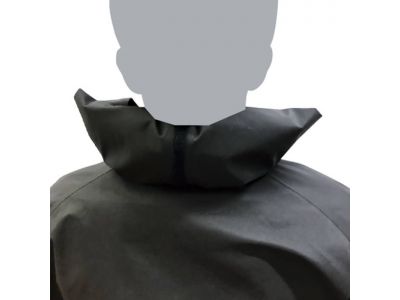 巻き取り式フード：フードが不要な際に、巻き取って収納可能。