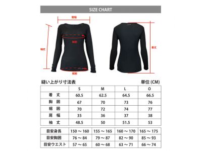 サイズチャート