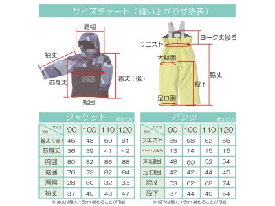 サイズチャート