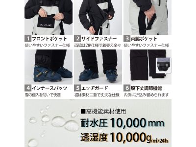 パンツ機能説明