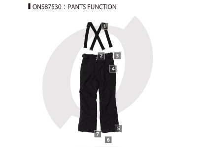 パンツ機能説明番号