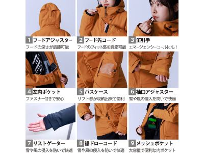 ジャケット機能