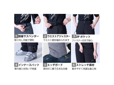 パンツ詳細機能